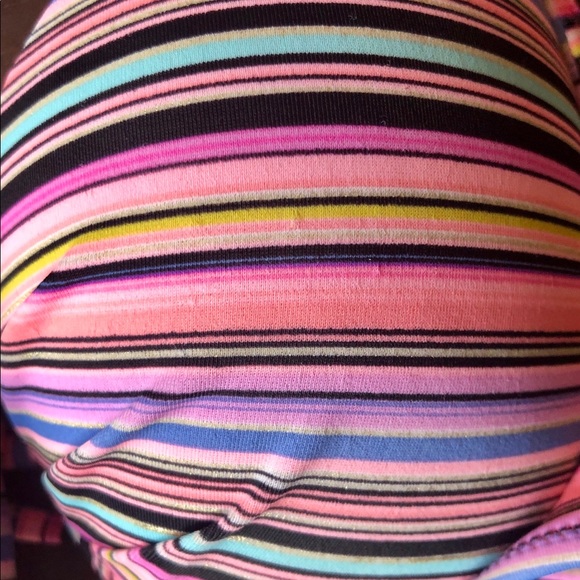 VS Multi-Stripe Foil Push-Up Halter Bikini Top - Picture 6 of 6